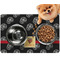 Movie Theater Dog Food Mat - Small w/ Name or Text