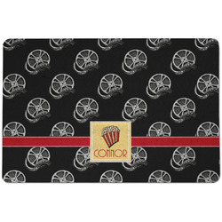 Movie Theater Dog Food Mat w/ Name or Text