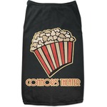 Movie Theater Black Pet Shirt (Personalized)