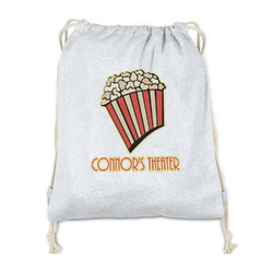 Movie Theater Drawstring Backpack - Sweatshirt Fleece (Personalized)