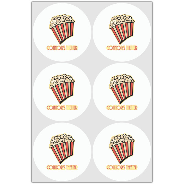 Movie Theater Drink Topper - Large - Set of 6