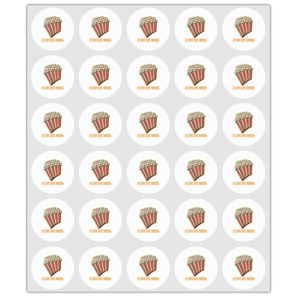 Movie Theater Drink Topper - XSmall - Set of 30