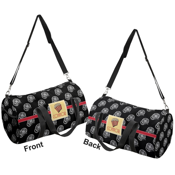 Movie Theater Duffle bag large front and back sides