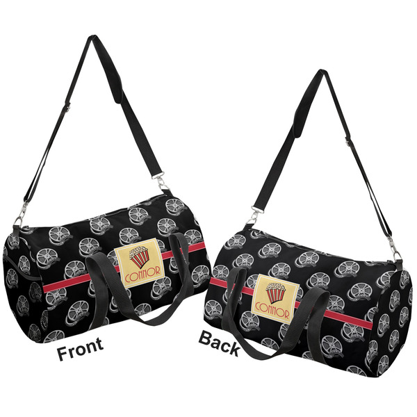 Movie Theater Duffle bag small front and back sides