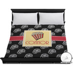 Movie Theater Duvet Cover - King (Personalized)