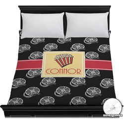 Movie Theater Duvet Cover - Full / Queen (Personalized)