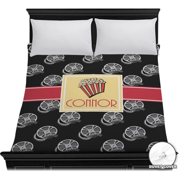 Custom Movie Theater Duvet Cover - Full / Queen (Personalized)