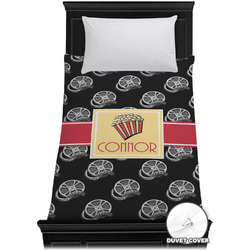 Movie Theater Duvet Cover - Twin XL (Personalized)