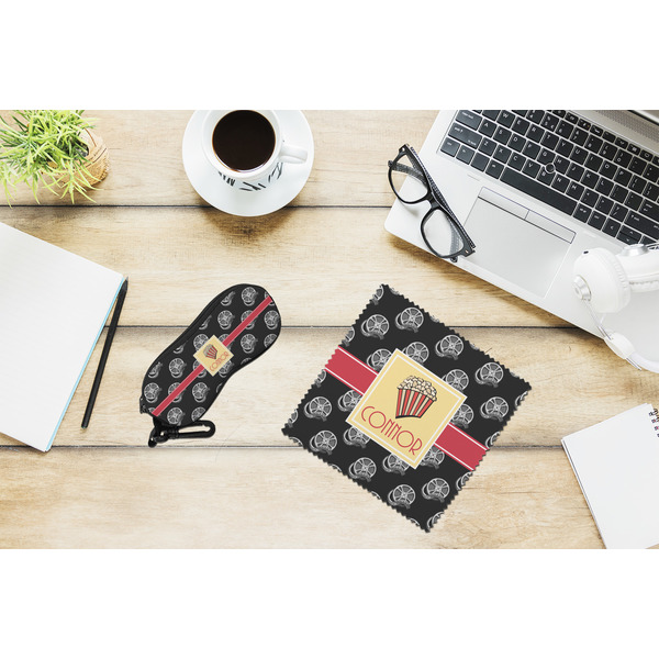 Movie Theater Eyeglass Case and Cloth Set - LIFESTYLE