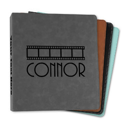 Movie Theater Leather Binder - 1" (Personalized)
