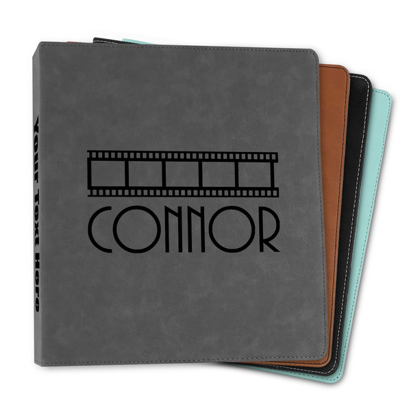 Custom Movie Theater Leather Binder - 1" (Personalized)