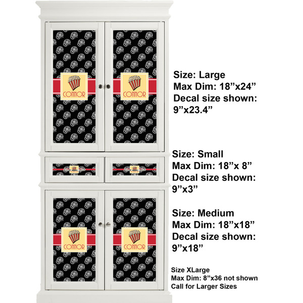 Movie Theater Full Cabinet (Show Sizes)