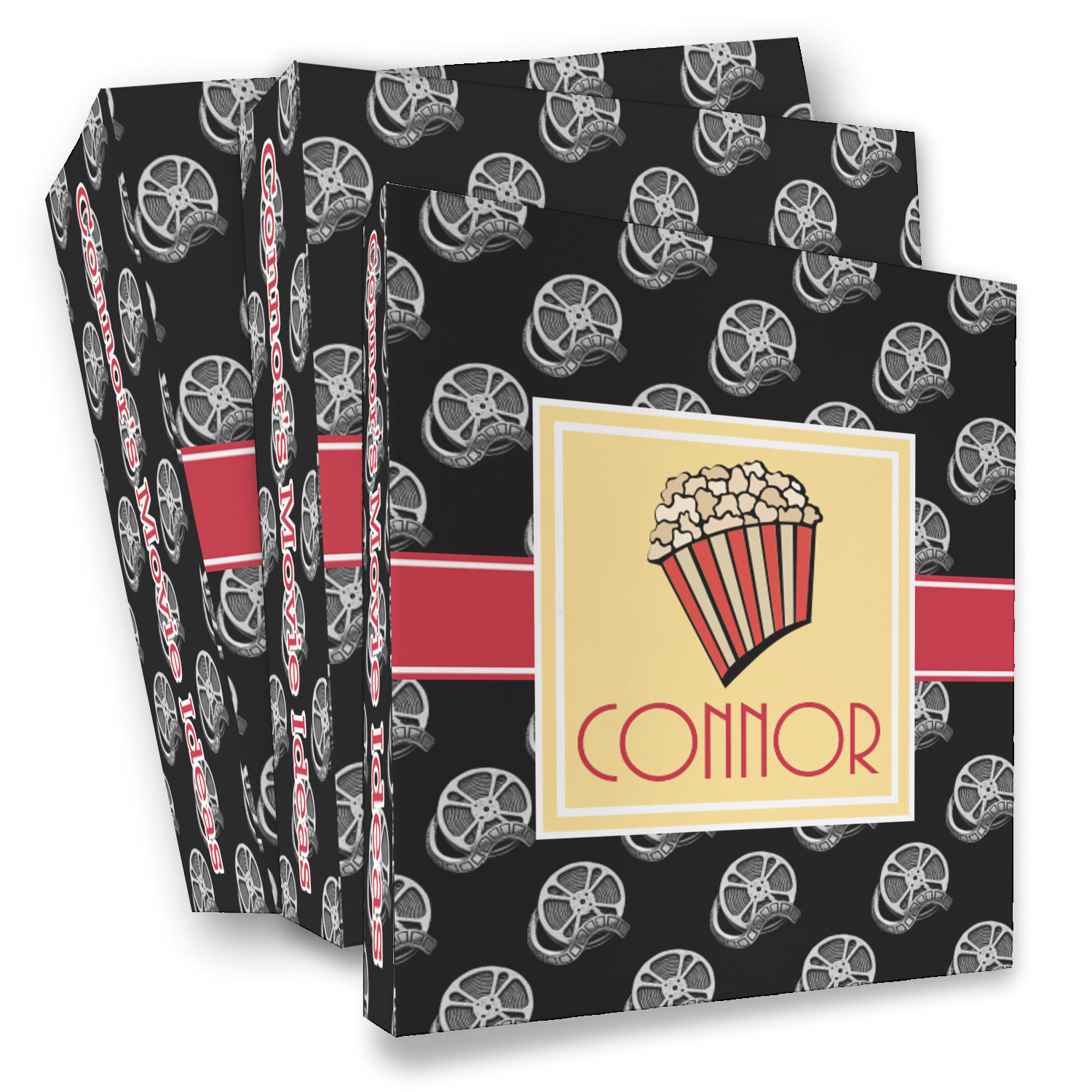 Custom Movie Theater 3 Ring Binder - Full Wrap (Personalized ...