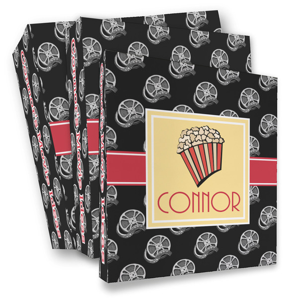 Custom Movie Theater 3 Ring Binder - Full Wrap (Personalized)