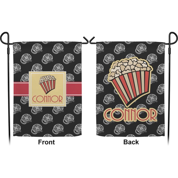 Movie Theater Garden Flag - Double Sided Front and Back