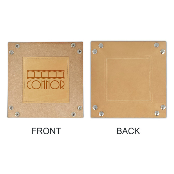 Movie Theater Genuine Leather Valet Trays - APPROVAL