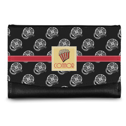 Movie Theater Genuine Leather Women's Wallet - Small (Personalized)