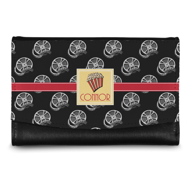 Custom Movie Theater Genuine Leather Women's Wallet - Small (Personalized)