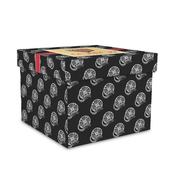 Custom Movie Theater Gift Box with Lid - Canvas Wrapped - Medium (Personalized)