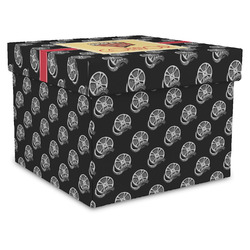 Movie Theater Gift Box with Lid - Canvas Wrapped - X-Large (Personalized)