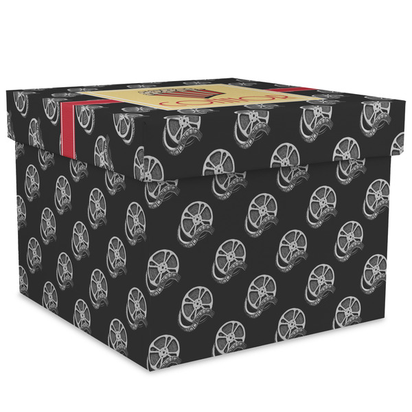 Custom Movie Theater Gift Box with Lid - Canvas Wrapped - XX-Large (Personalized)