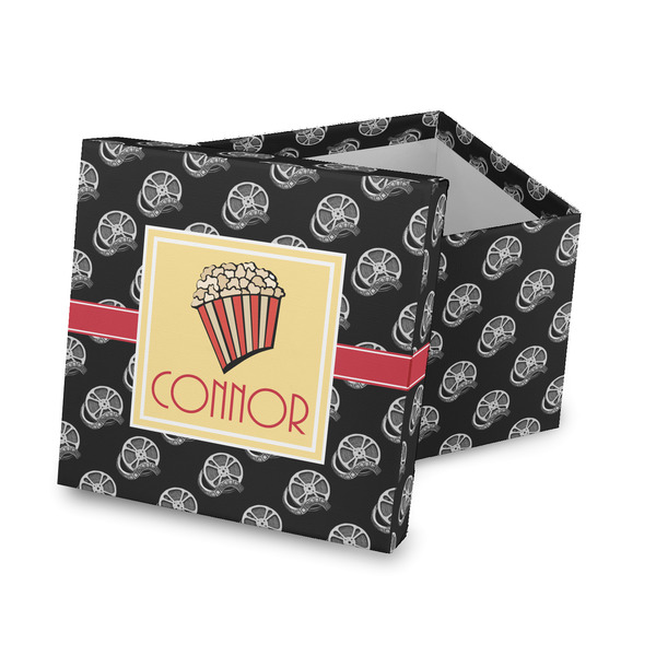 Custom Movie Theater Gift Box with Lid - Canvas Wrapped (Personalized)