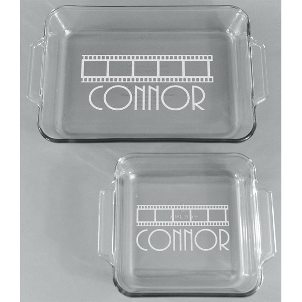Movie Theater Glass Baking Dish Set - FRONT
