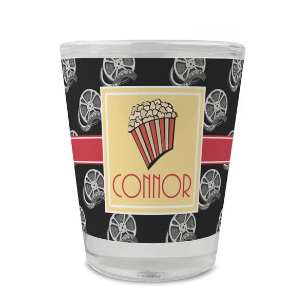 Custom Movie Theater Glass Shot Glass - 1.5 oz - Set of 4 (Personalized)