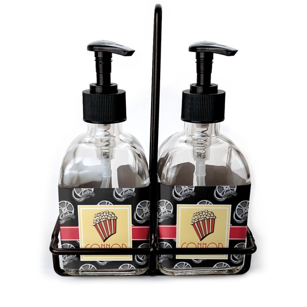 Custom Movie Theater Glass Soap & Lotion Bottles (Personalized)