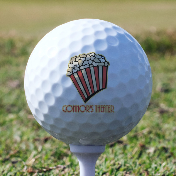 Movie Theater Golf Ball - Non-Branded - Tee