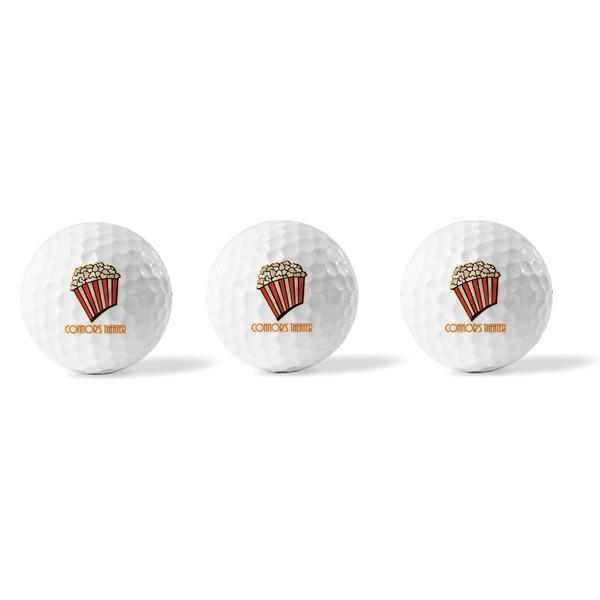 Movie Theater Golf Balls - Generic - Set of 3 - APPROVAL