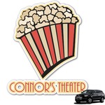 Movie Theater Graphic Car Decal (Personalized)