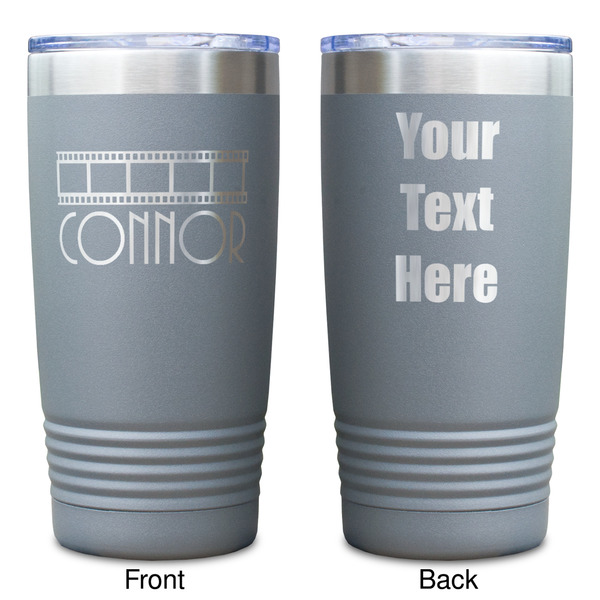 Movie Theater Gray Polar Camel Tumbler - 20oz - Double Sided - Approval