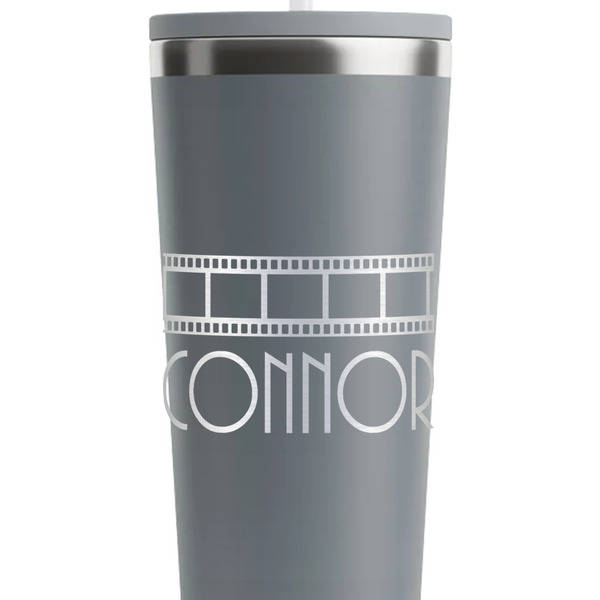 Movie Theater Grey RTIC Everyday Tumbler - 28 oz. - Close Up