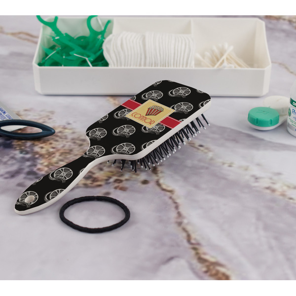 Movie Theater Hair Brush - In Bathroom