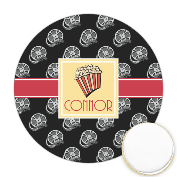 Custom Movie Theater Printed Cookie Topper - 2.5" (Personalized)