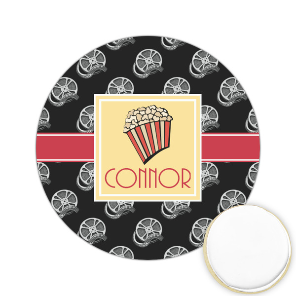 Custom Movie Theater Printed Cookie Topper - 2.15" (Personalized)
