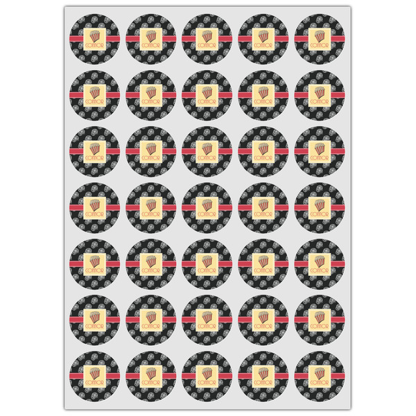 Movie Theater Icing Circle - XSmall - Set of 35