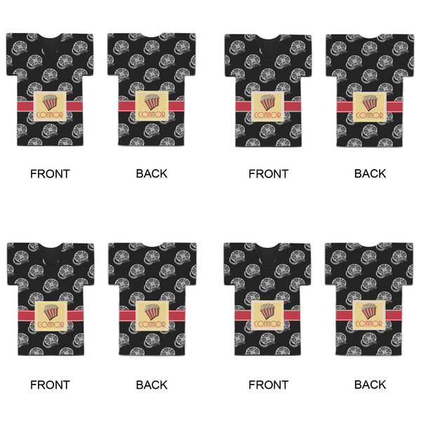 Movie Theater Jersey Bottle Cooler - Set of 4 - APPROVAL