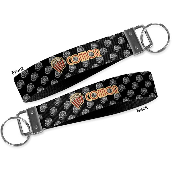 Movie Theater Key-chain - Metal and Nylon - Front and Back