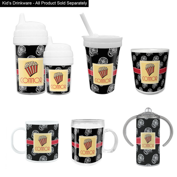 Movie Theater Kid's Drinkware - Customized & Personalized
