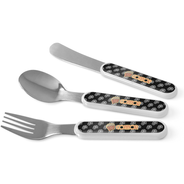 Custom Movie Theater Kid's Flatware (Personalized)