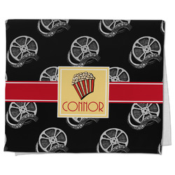 Movie Theater Kitchen Towel - Poly Cotton w/ Name or Text