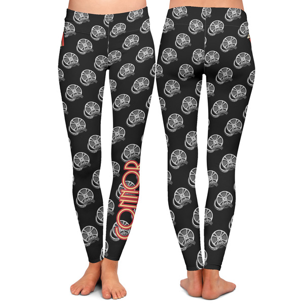 Movie Theater Ladies Leggings - Front and Back