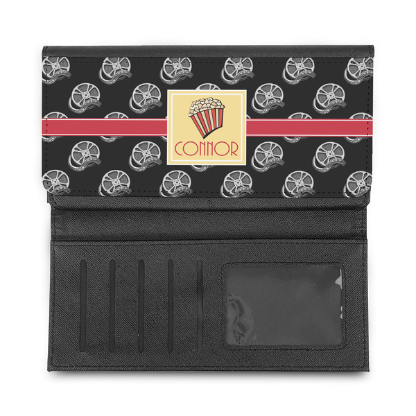 Movie Theater Ladies Wallet - Half Way Open