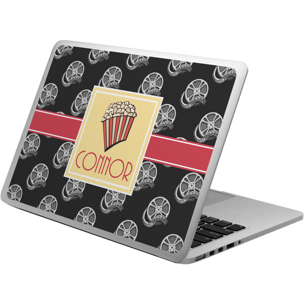 Custom Movie Theater Laptop Skin - Custom Sized w/ Name or Text