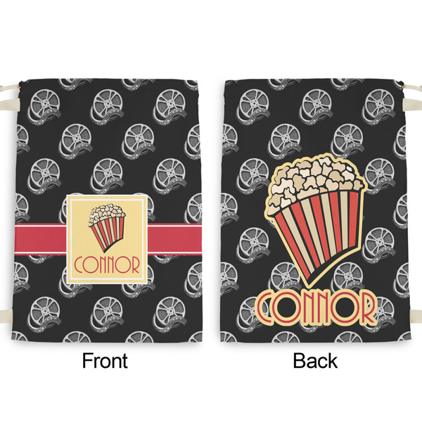Movie Theater Large Laundry Bag - Front & Back View
