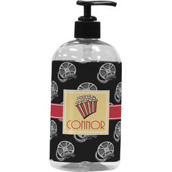 Movie Theater Plastic Soap / Lotion Dispenser (16 oz - Large - Black) (Personalized)