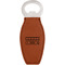 Movie Theater Leatherette Bottle Opener (Personalized)
