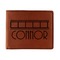 Movie Theater Leatherette Bifold Wallet - Single Sided (Personalized)